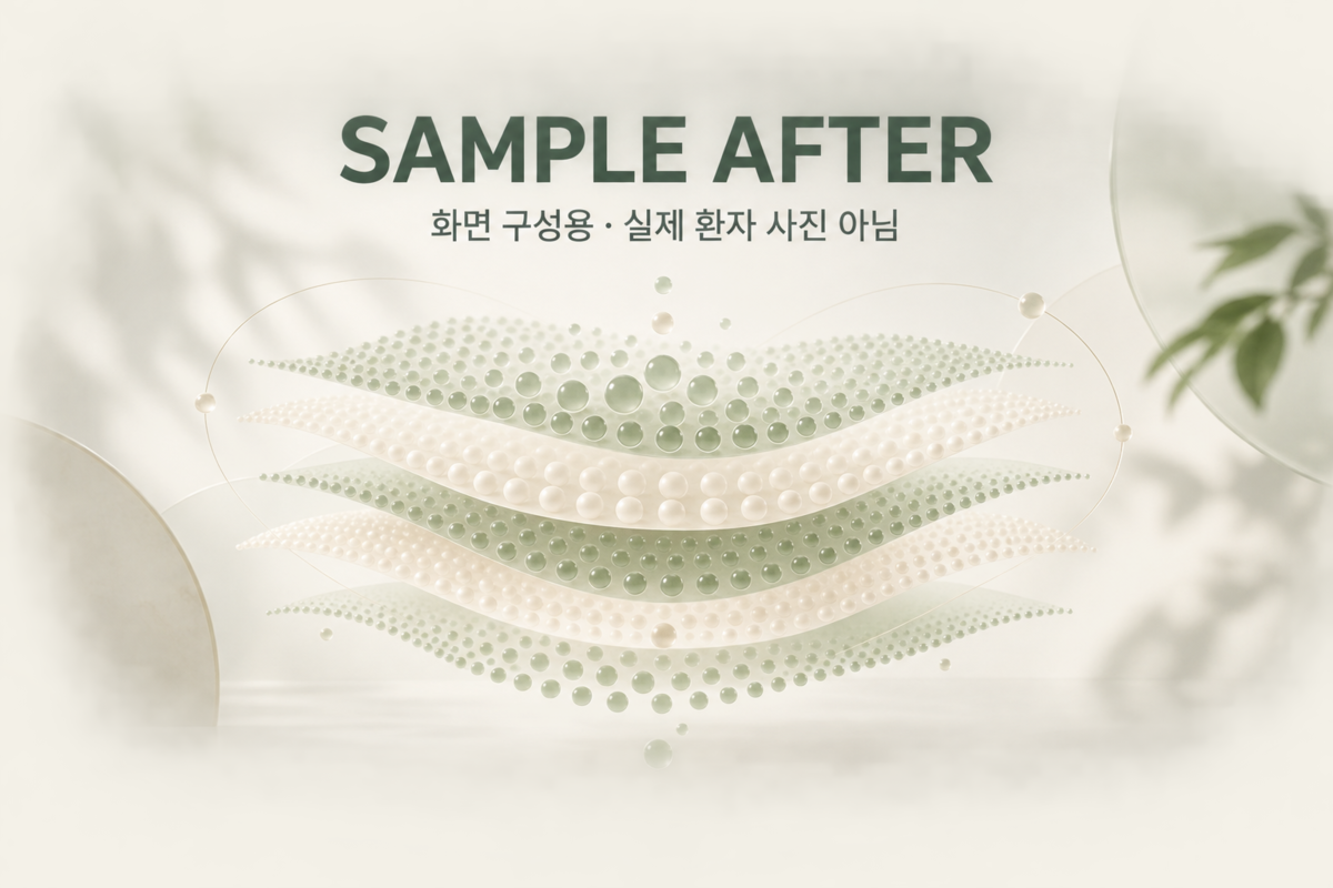 [샘플] 리쥬톡스 사례 카드 화면 구성용 AFTER 샘플